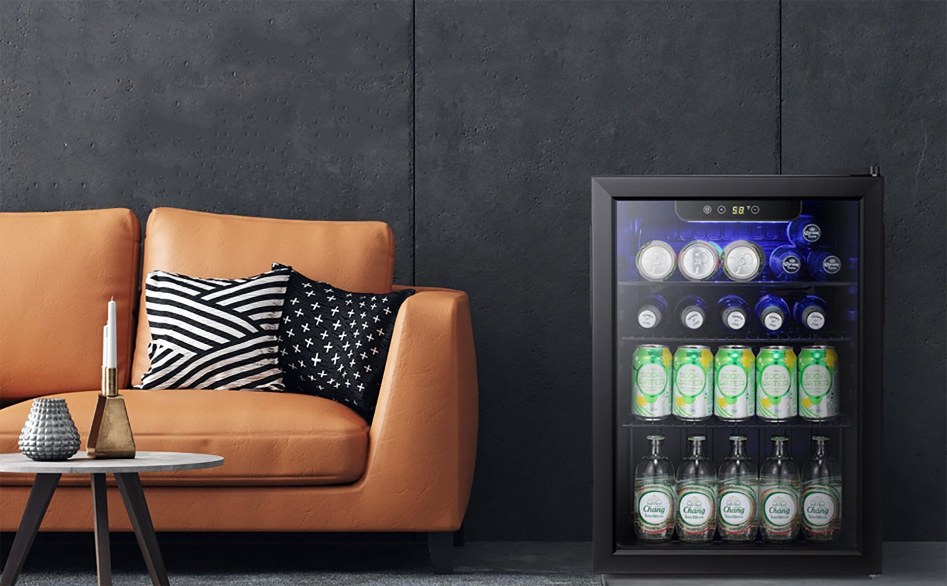Kismile The Only Beverage Refrigerator You Will Ever Need!