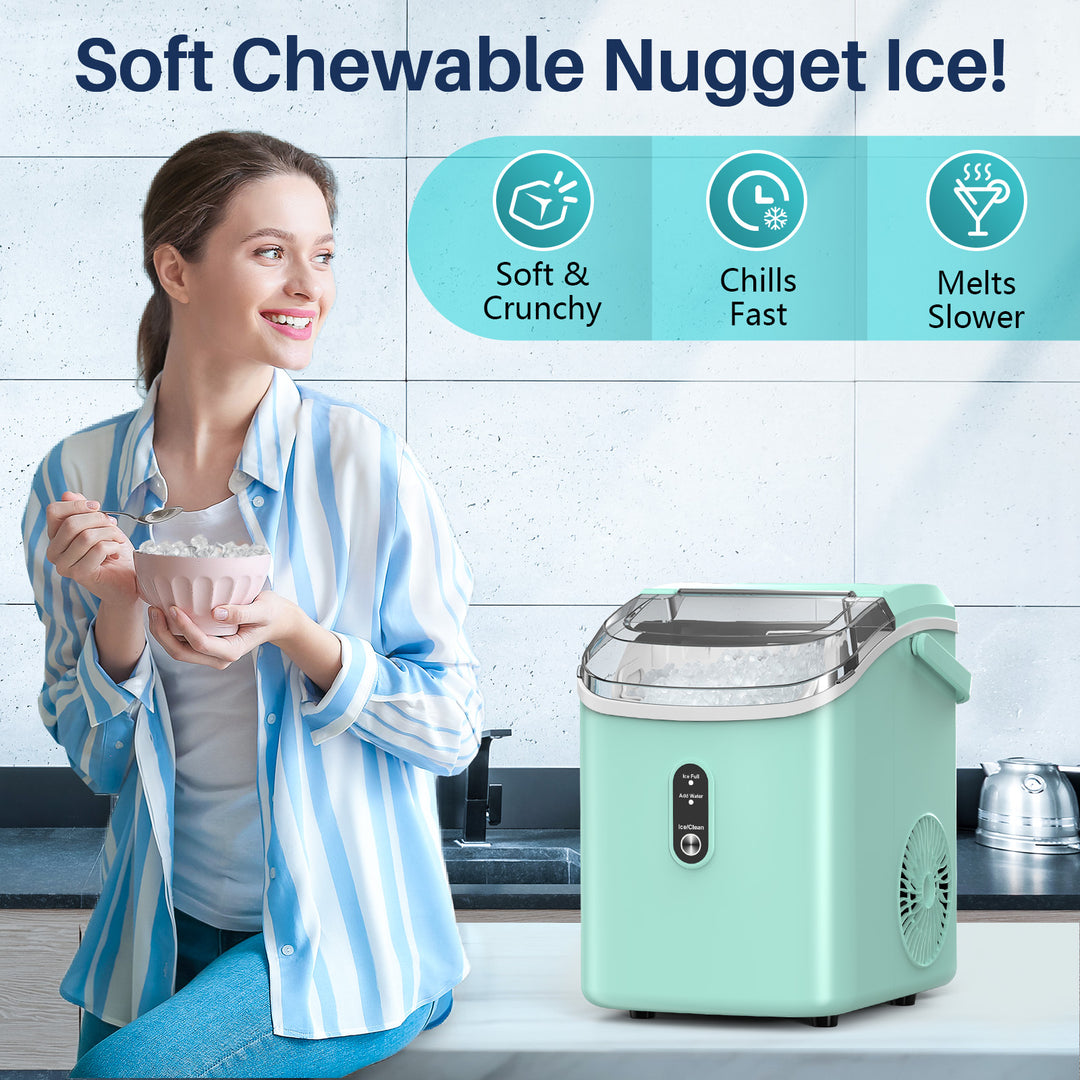 Nugget Pebble Ice Maker Countertop Z5815NH