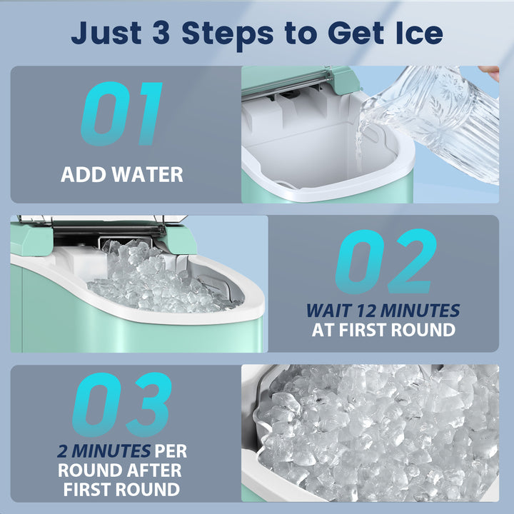 Nugget Pebble Ice Maker Countertop Z5815NH