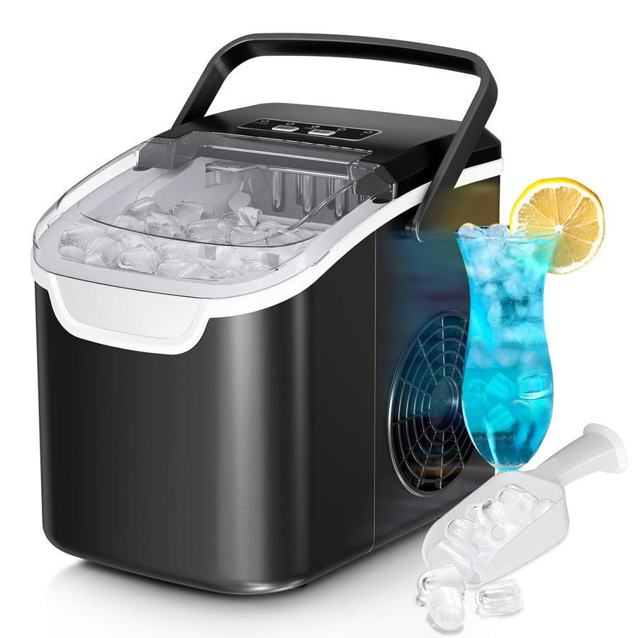 Countertop Ice Maker, 26 lbs/Day ice Production 58012RIM0 - Kismile