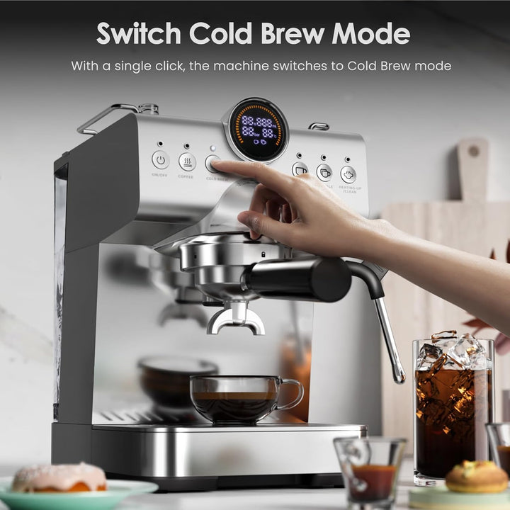Espresso Machine with Cold Brew CM8057 - Kismile