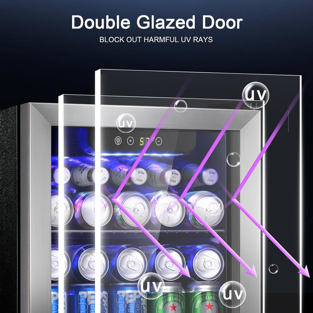 Kismile 48 Can Beverage Refrigerator 58036RWC0 - Kismile