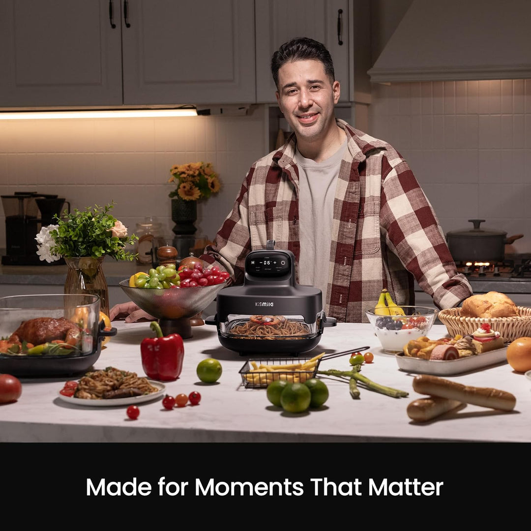 Kismile Roasti Portable Air Fryer 5 - in - 1 K8126 - Kismile