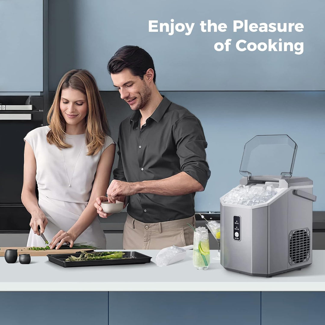 Nugget Pebble Ice Maker Countertop Z5815NA - Kismile