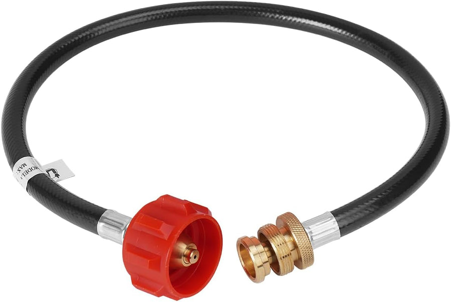 Propane Adapter Hose for 20 LBS Tank For Gas Grill G8401T - Kismile