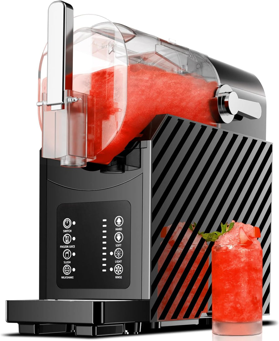 Slushie Machine for Home, Frozen Drink Maker with 3 Preset Modes Frozen Juice Slush Milkshake 58018RBM0 - Kismile