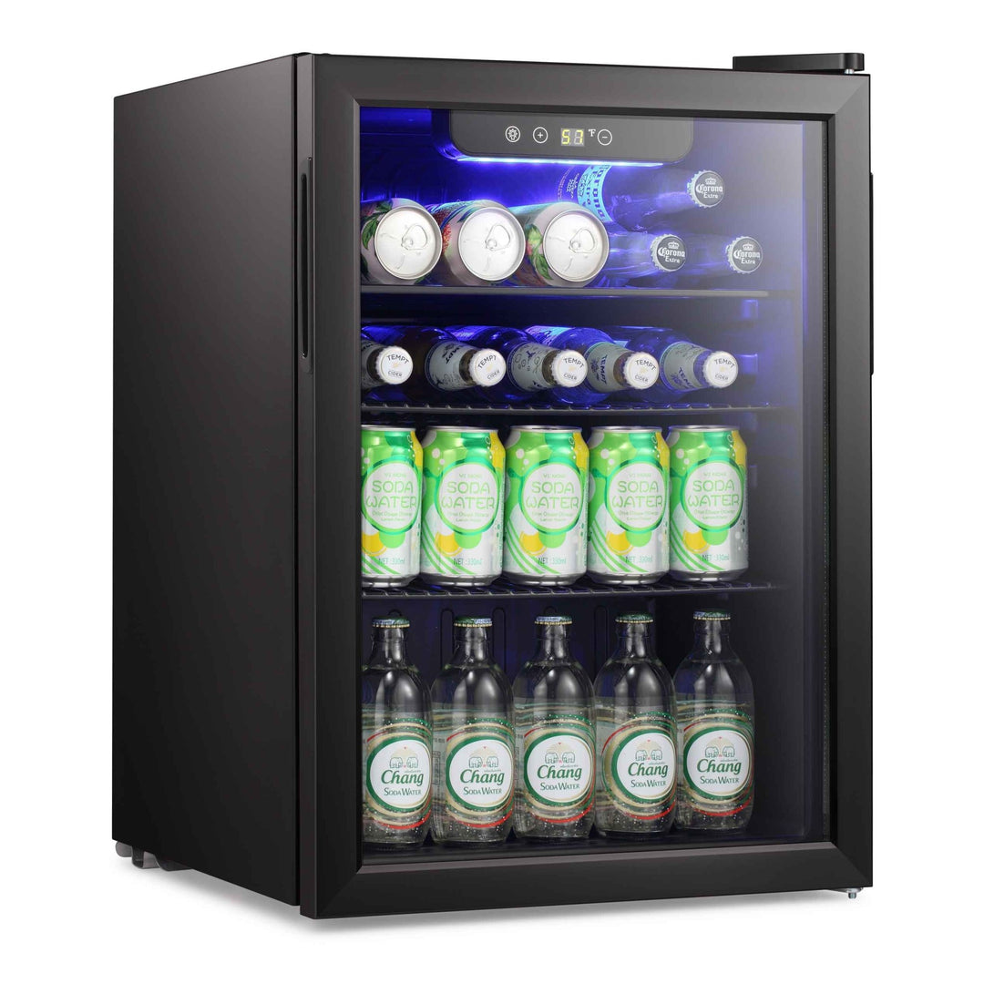 2.6 Cu.ft Wine Cooler/Cabinet Beverage Refrigerator W5870BH - Kismile