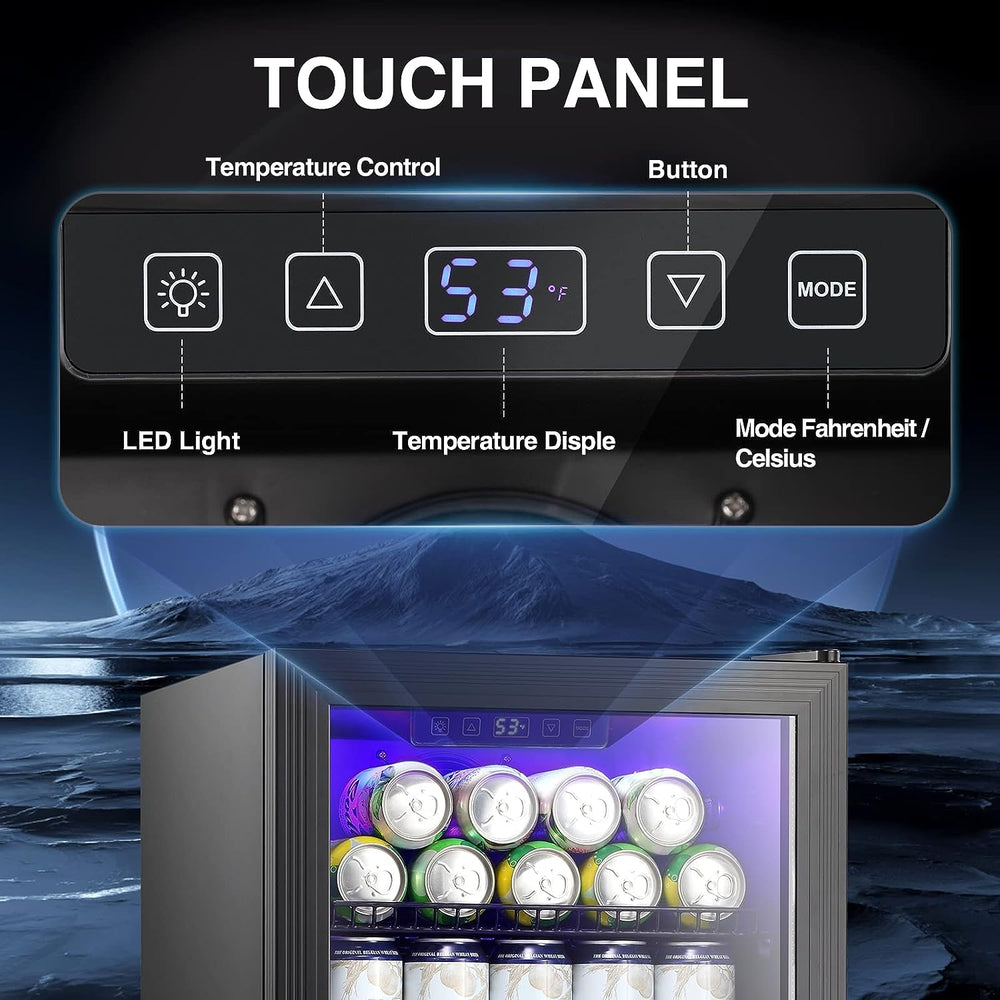 3.1 Cu.Ft Beverage Refrigerator Cooler - Kismile