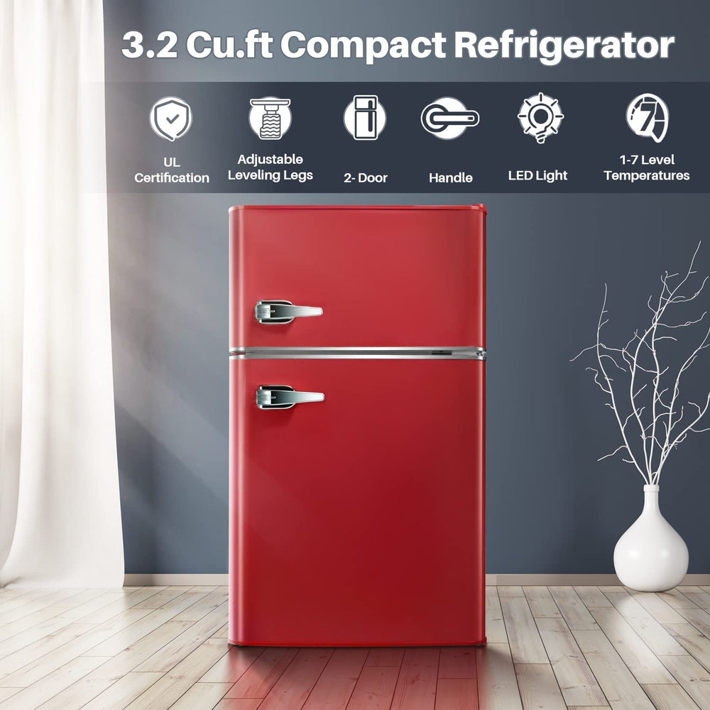 Compact Refrigerator with Freezer F6893 - Kismile