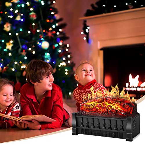 Electric Fireplace Log Set Heater - Kismile