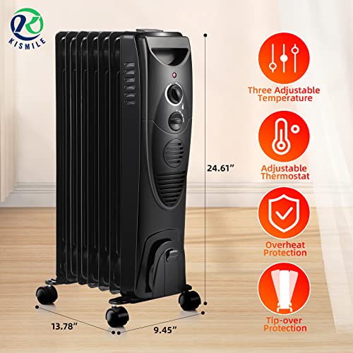 Oil-Filled Radiator Heater U5327 - Kismile