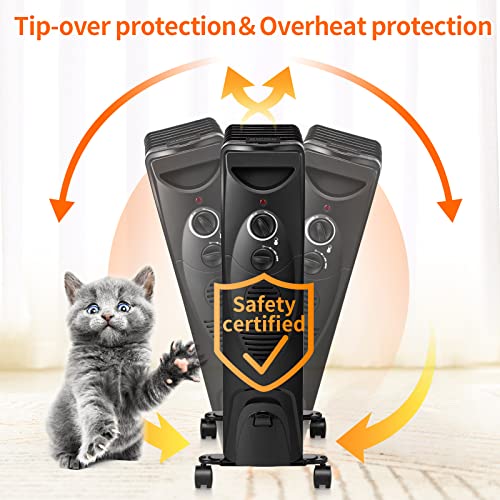 Oil-Filled Radiator Heater U5327 - Kismile