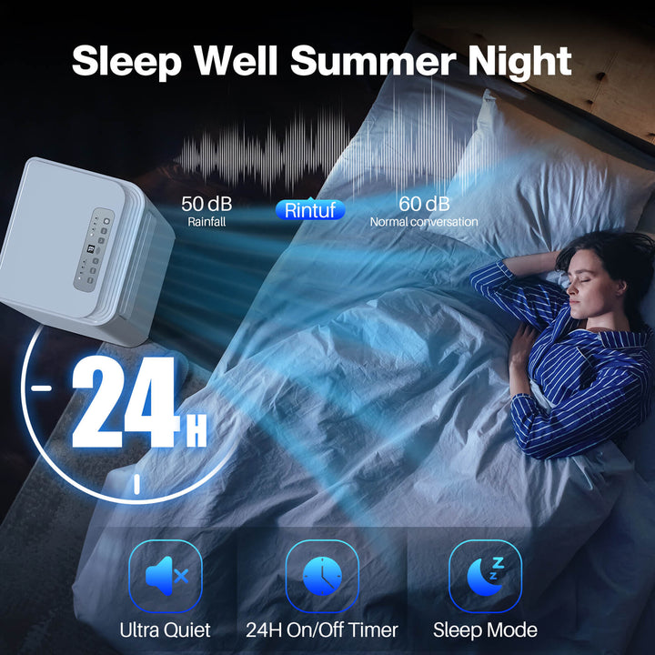 Portable Air Conditioner with Dehumidifier & Fan Modes - Kismile