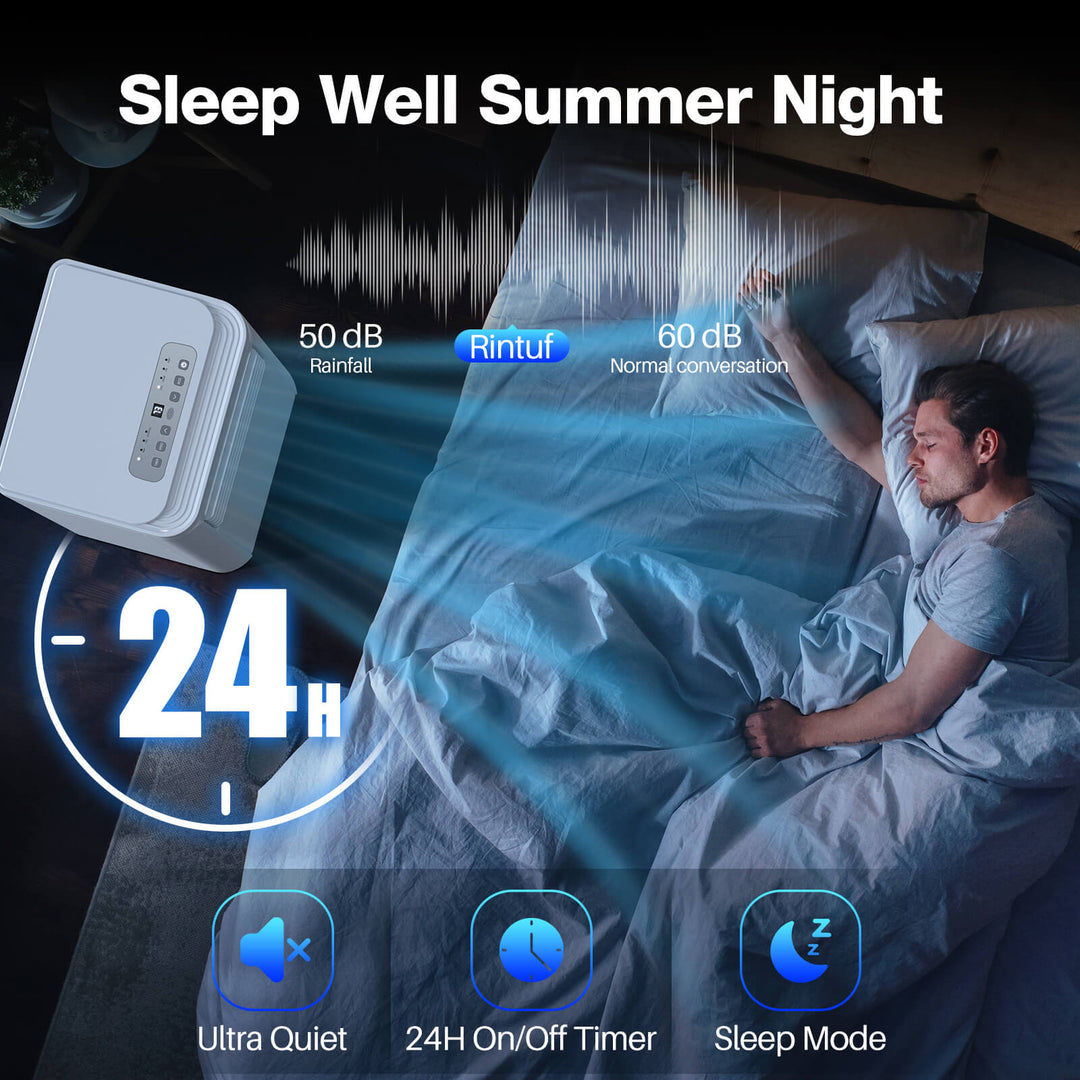 Portable Air Conditioner with Dehumidifier & Fan Modes - Kismile