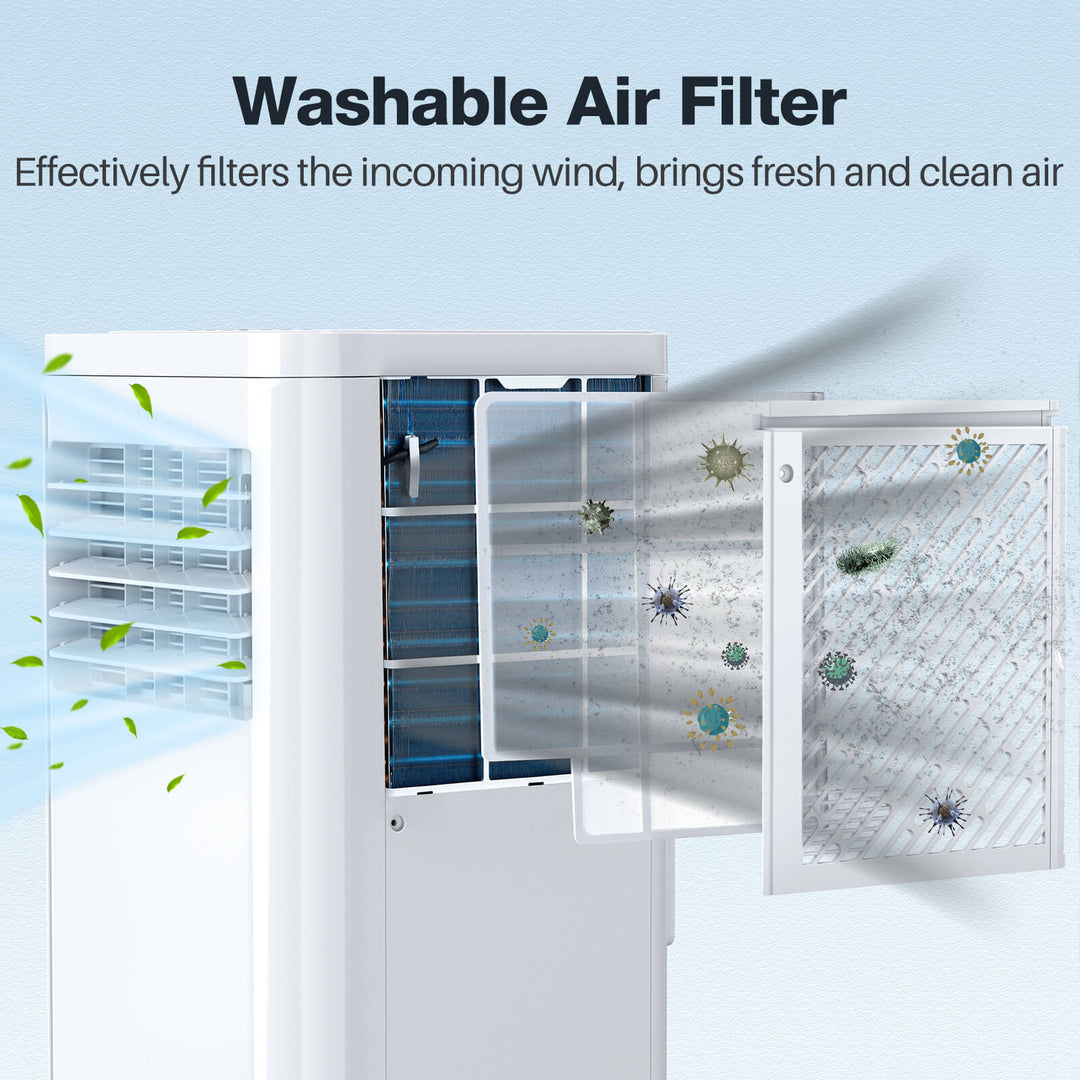 Portable Air Conditioner with Dehumidifier & Fan Modes - Kismile