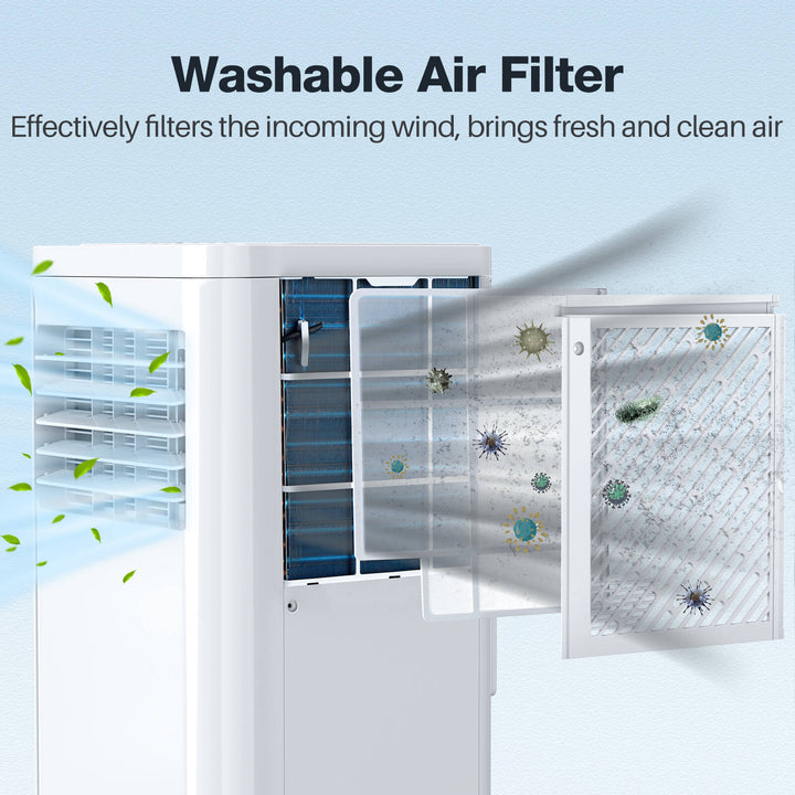 Portable Air Conditioner with Dehumidifier & Fan Modes - Kismile
