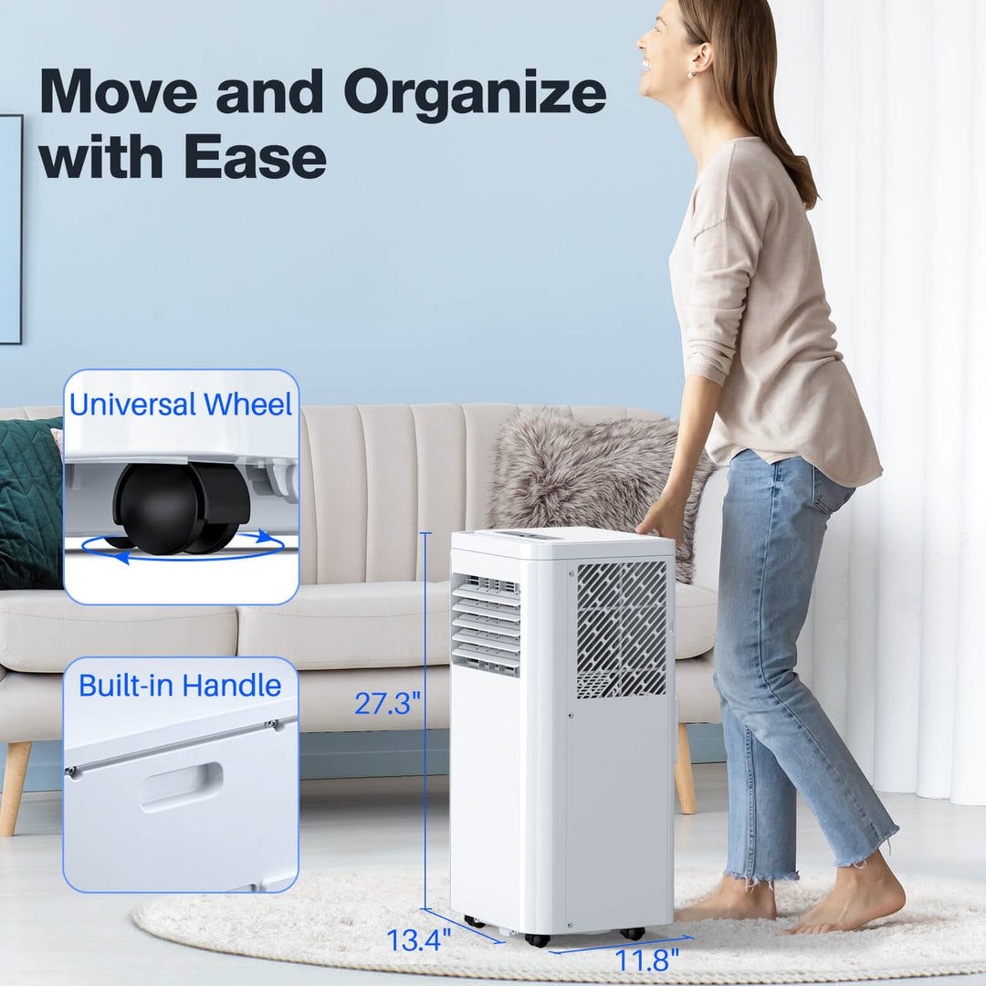 Portable Air Conditioner with Dehumidifier & Fan Modes - Kismile