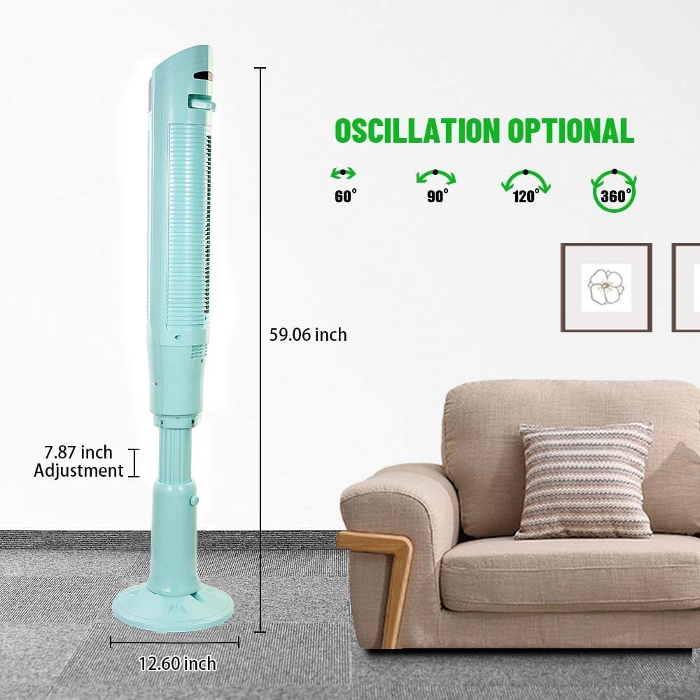 Portable Oscillating Tower Fan - Kismile