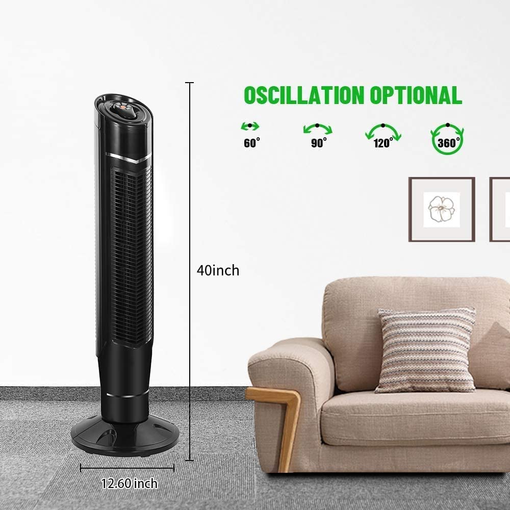 Portable Oscillating Tower Fan - Kismile