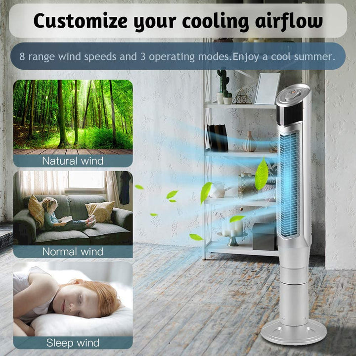 Portable Oscillating Tower Fan - Kismile