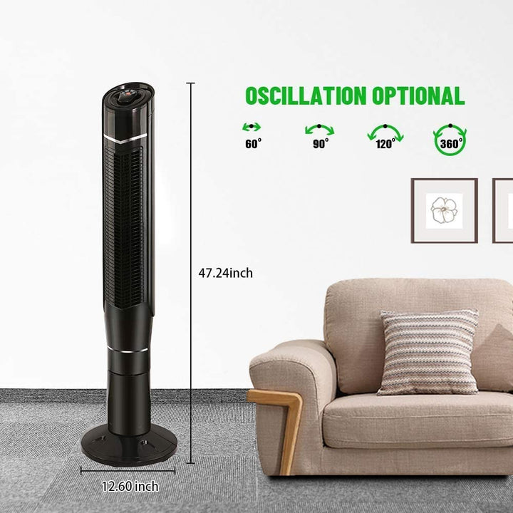 Portable Oscillating Tower Fan - Kismile