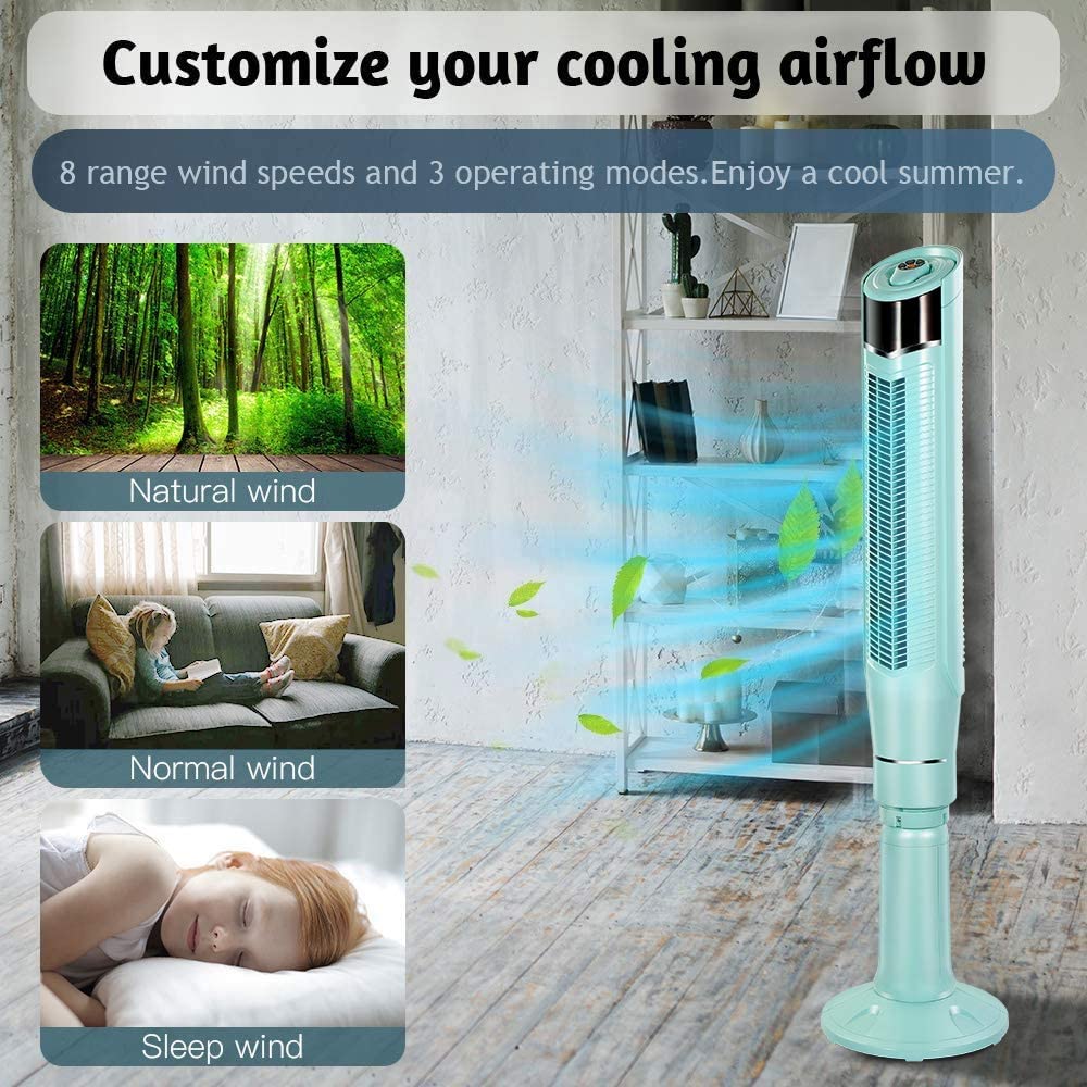 Portable Oscillating Tower Fan 5375/5304/5348 - Kismile