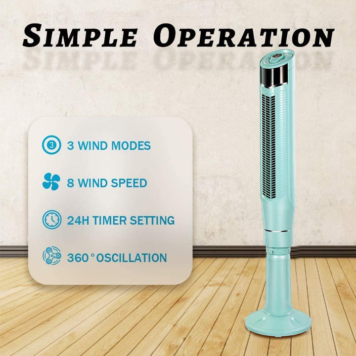 Portable Oscillating Tower Fan - Kismile