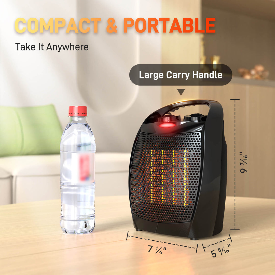 Small Electric Space Heater H56902X - Kismile