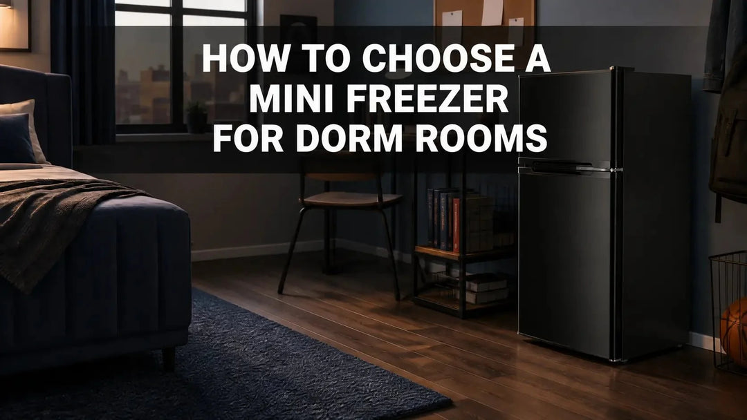 How to Choose a Mini Freezer for Dorm Rooms - Kismile