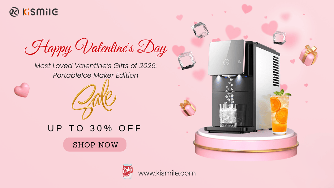 Most Loved Valentine’s Gifts of 2026: Portable Ice Maker - Kismile