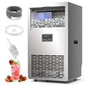 100lb/24H Commercial Ice Maker 58045RCI0 - STEEL - Kismile