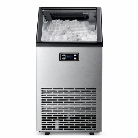 100LBS/200LBS/265LBS Freestanding Commercial Ice Maker Z5845A - Kismile