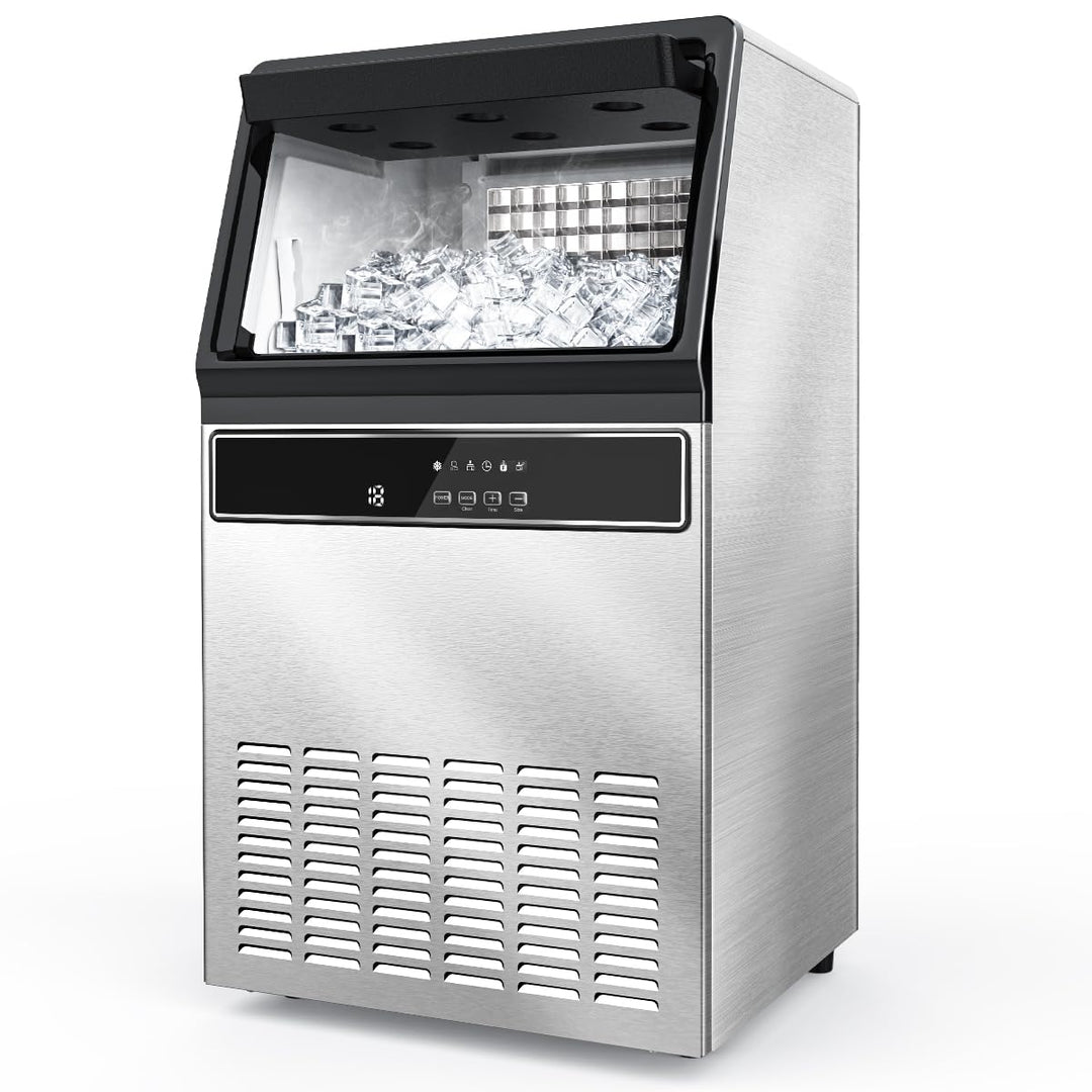 100LBS/200LBS/265LBS Freestanding Commercial Ice Maker Z5845A - Kismile