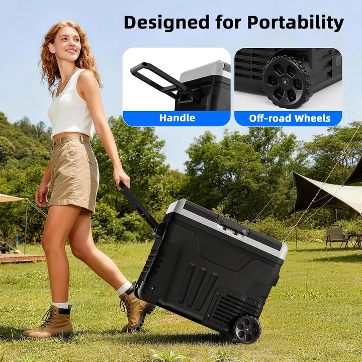 12 Volt Refrigerator 53QT(50L) & 68QT(64L) Compressor Electric Cooler 58150RVR0 - Kismile