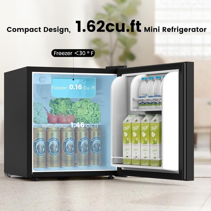 1.62 Cu Ft, Mini Refrigerator with Freezer F5846 - Kismile