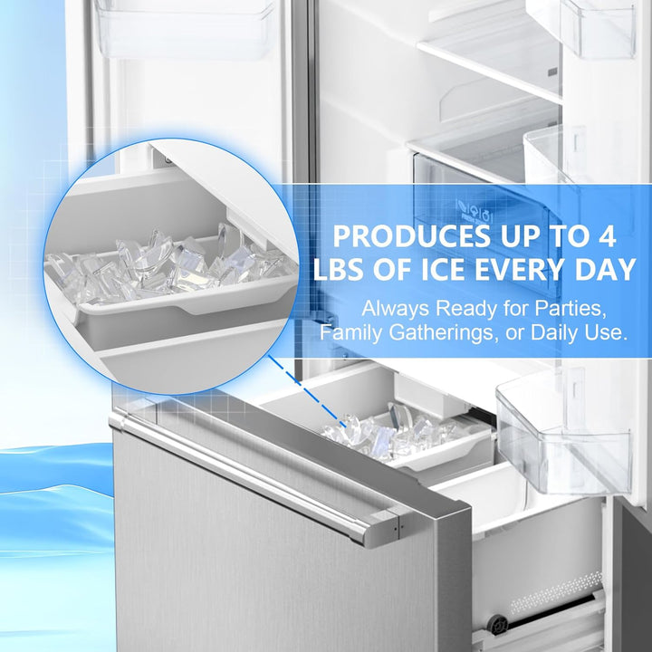 17.5 Cu Ft French Door Refrigerator 45013RLR0 - Kismile
