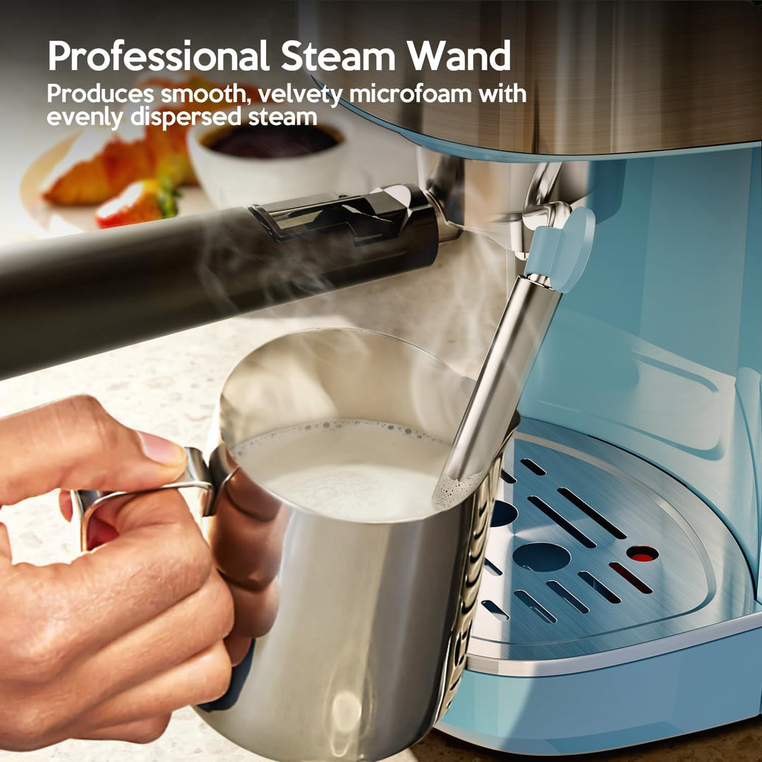 2 in 1 Espresso Machines Support Capsule Coffee Automatic Cappuccino Coffee Maker CM8054 - Kismile