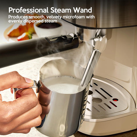 2 in 1 Espresso Machines Support Capsule Coffee Automatic Cappuccino Coffee Maker CM8054 - Kismile