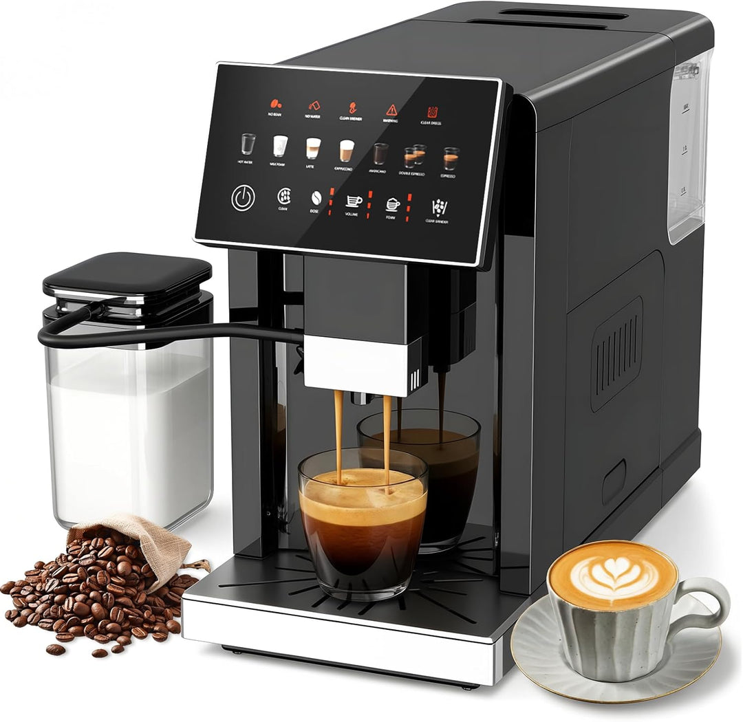 20 Bar Automatic Espresso Machine with Grinder 80002KCM1 - Kismile