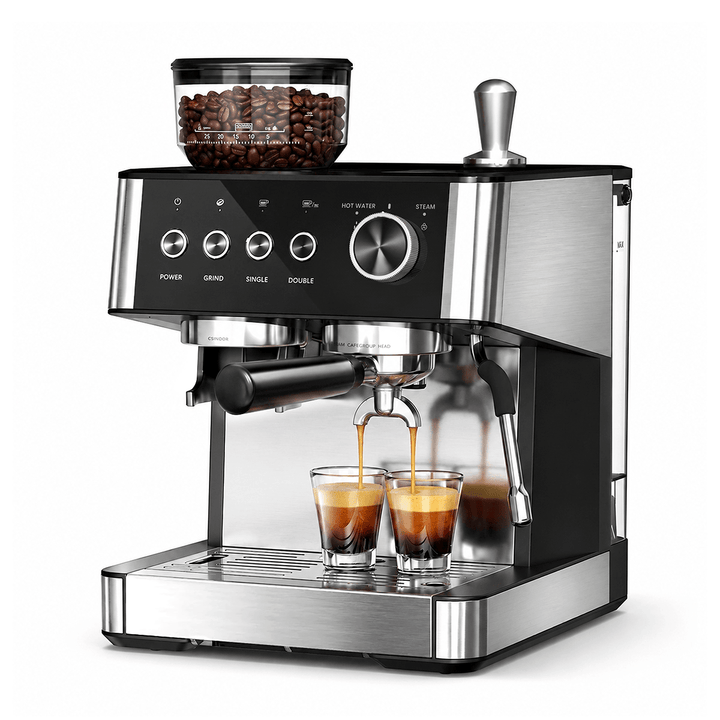 20 Bar Espresso Machines with Grinde CM8031 - Kismile