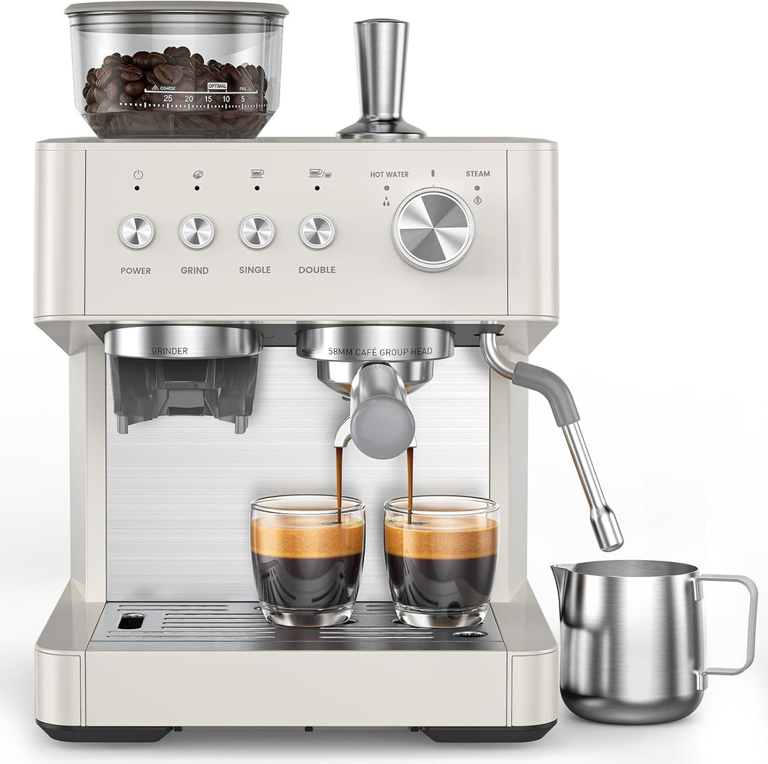 20 Bar Espresso Machines with Grinde CM8031 - Kismile