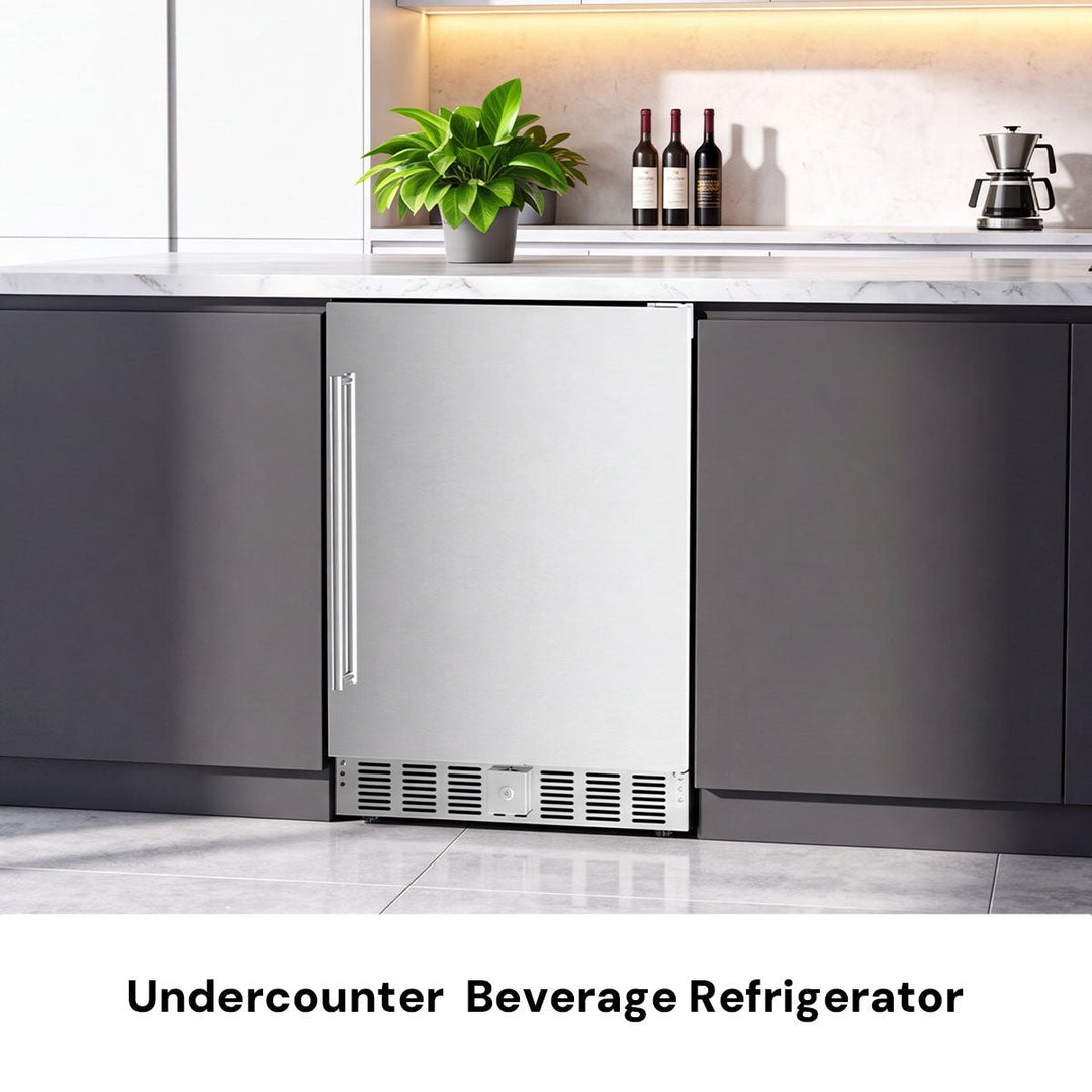 24 Inch Indoor/Outdoor Beverage Refrigerator 58145RKR0 - Kismile