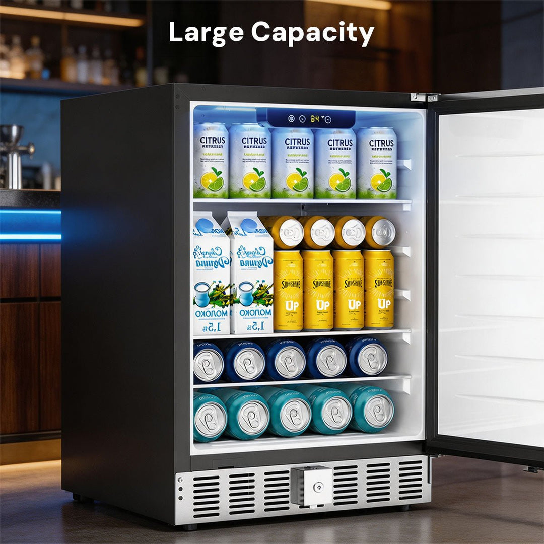 24 Inch Indoor/Outdoor Beverage Refrigerator 58145RKR0 - Kismile