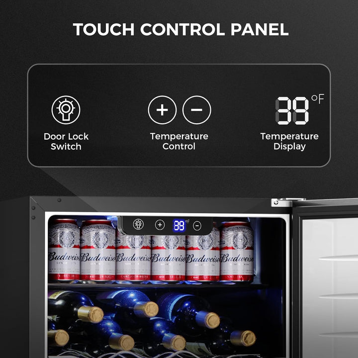 24 Inch Indoor/Outdoor Beverage Refrigerator 58145RKR0 - Kismile