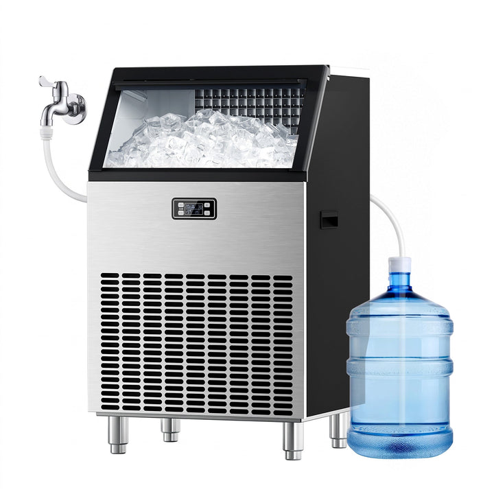 265LBS Freestanding Commercial Ice Maker - Kismile