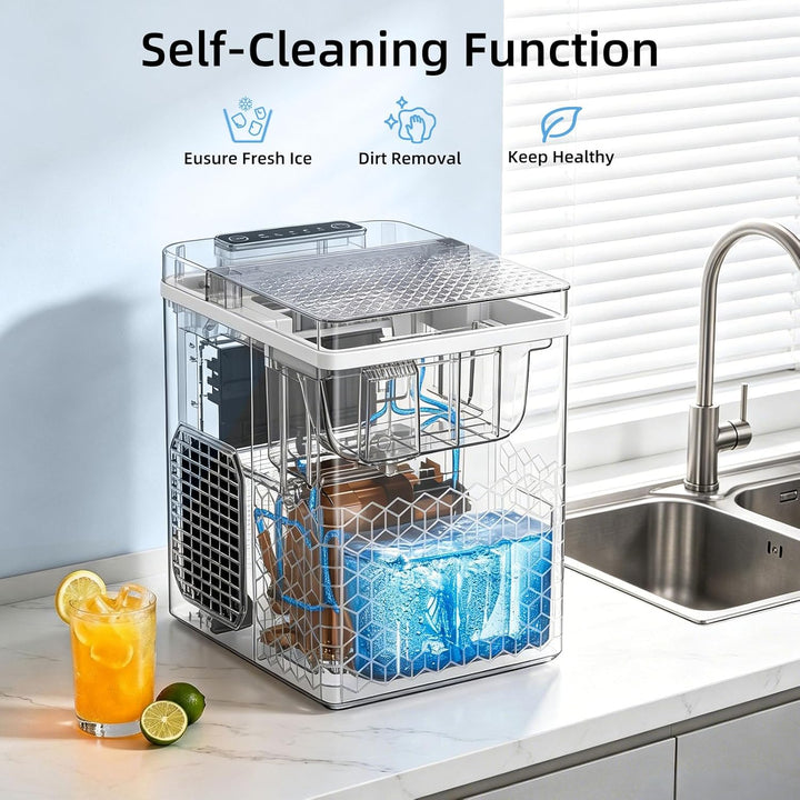 27Lbs/24H Countertop Bullet Ice Maker IM5812V - Kismile