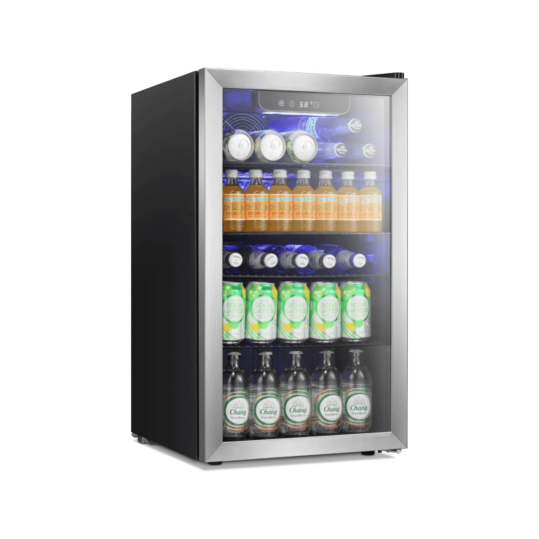 3.2 cu.ft Wine Cooler/Cabinet Beverage Refrigerator W5899H - Kismile