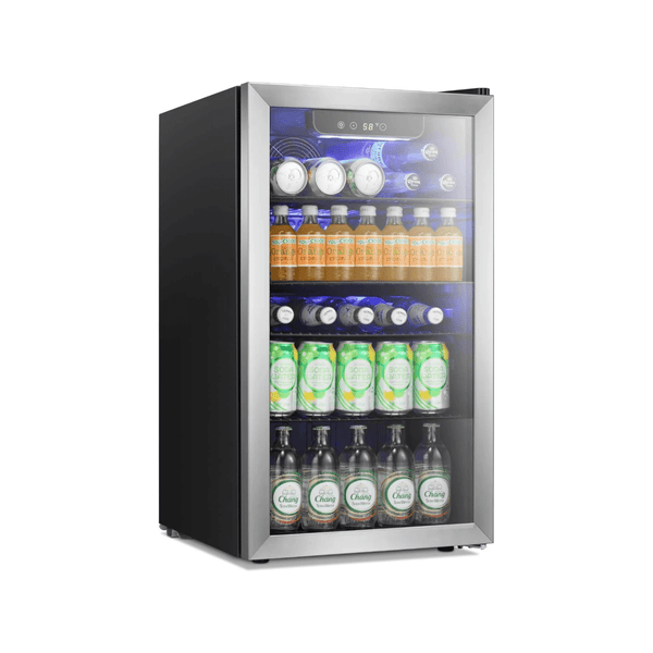 3.2 cu.ft Wine Cooler/Cabinet Beverage Refrigerator W5899H - Kismile