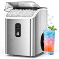 35 lb Nugget Ice Maker Countertop, Self-Cleaning - Kismile
