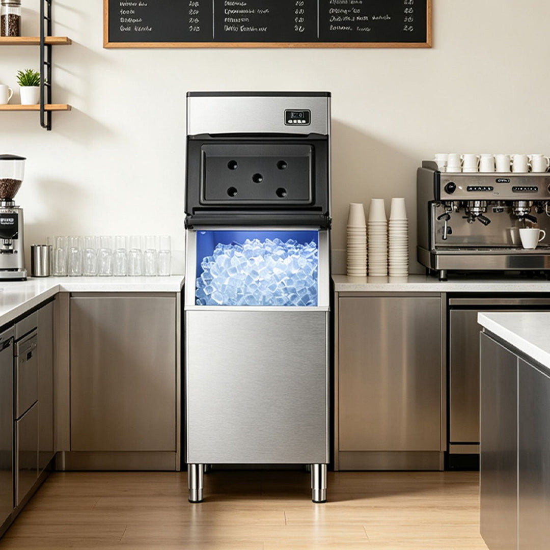 353LBS/24H Split Commercial Ice Maker Z58160 - Kismile